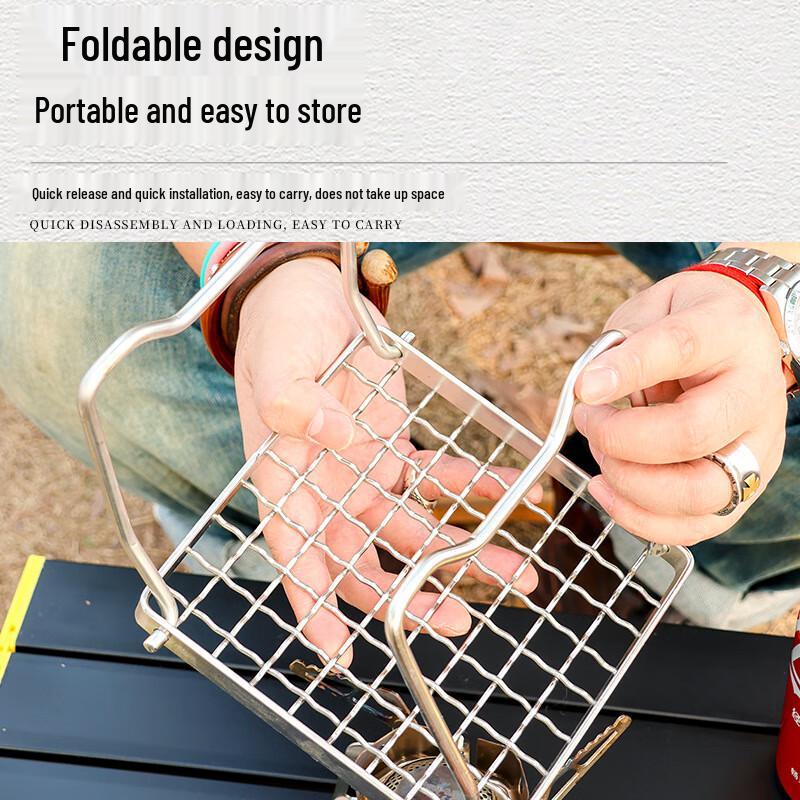 Changbaosen Portable Folding Outdoor Stove & BBQ Stand