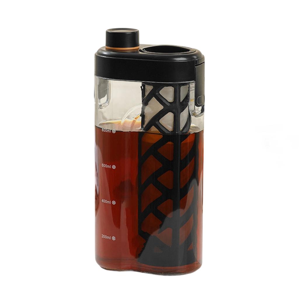 Large Capacity Cold Brew Coffee Maker With Precise Measurement Markings Multipurpose Refrigerator Safe Pitcher