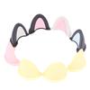 2Pc Motorcycle Helmet Cat Ears Cute Decoration Style Helmet Universal Accessorie