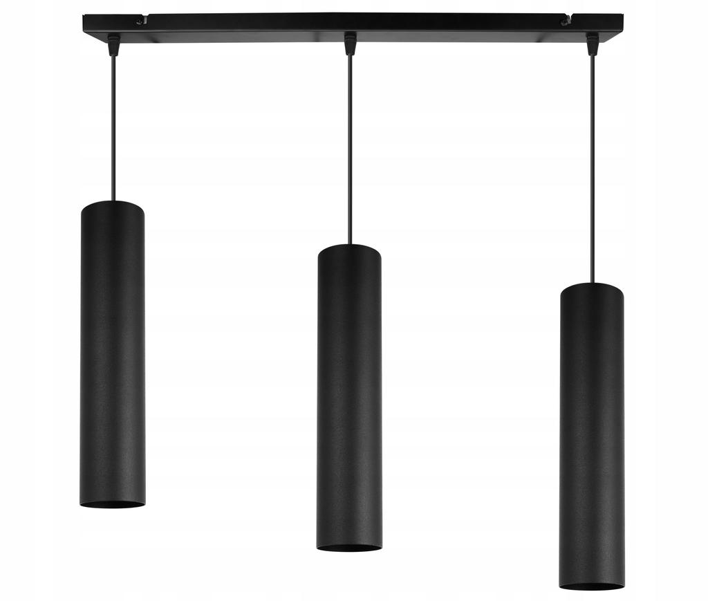 MODERNE DECKENHÄNGELEUCHTE SCHWARZE LED-LAMPE