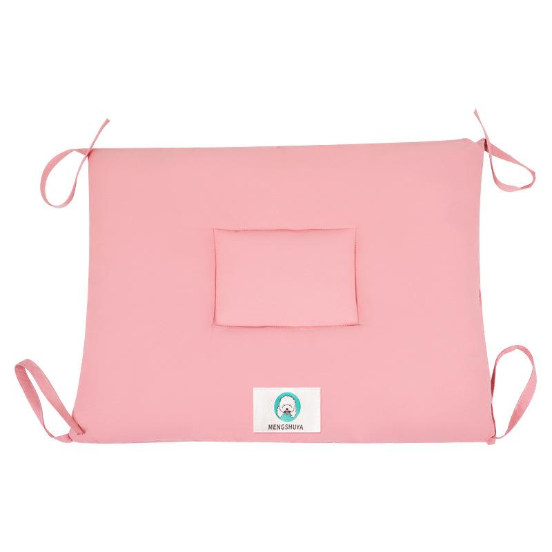 Summer New Square Pet Sleeping Mat Kennel and Cat Nest  Universal Solid Color Dog Mat for All Seasons  Scratch-resistant