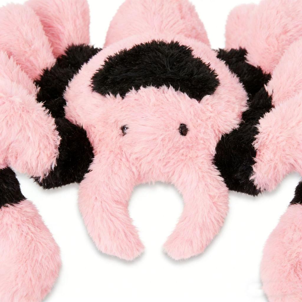 New Tarantula Plush Toy Black Pink Wolf Spider Plush Spider Stuffed Animals Dolls Room Decoration Bolster Kids Birthday Gifts