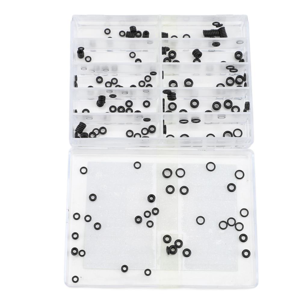 300pcs 10 Sizes Watch Crown O Ring Watch Crown Water Resistant Seals High Accuracy Watch Crown O Rin