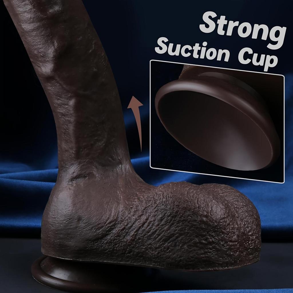10.83 Inch Realistic Big Thick Dildo Sex Toy for Women,Lifelike Soft Silicone Anal Dildo with Strong Suction Cup,Realistic Fake Penis for Vagina Anal