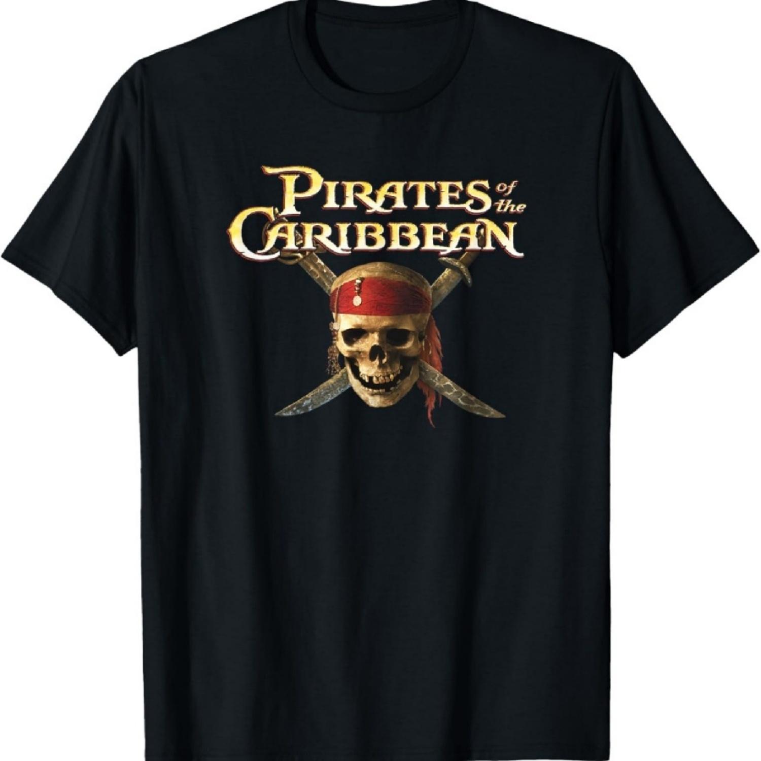 

Disney Pirates of the Caribbean Skull and Swords Logo T-Shirt XXXXXL різнокольоровий