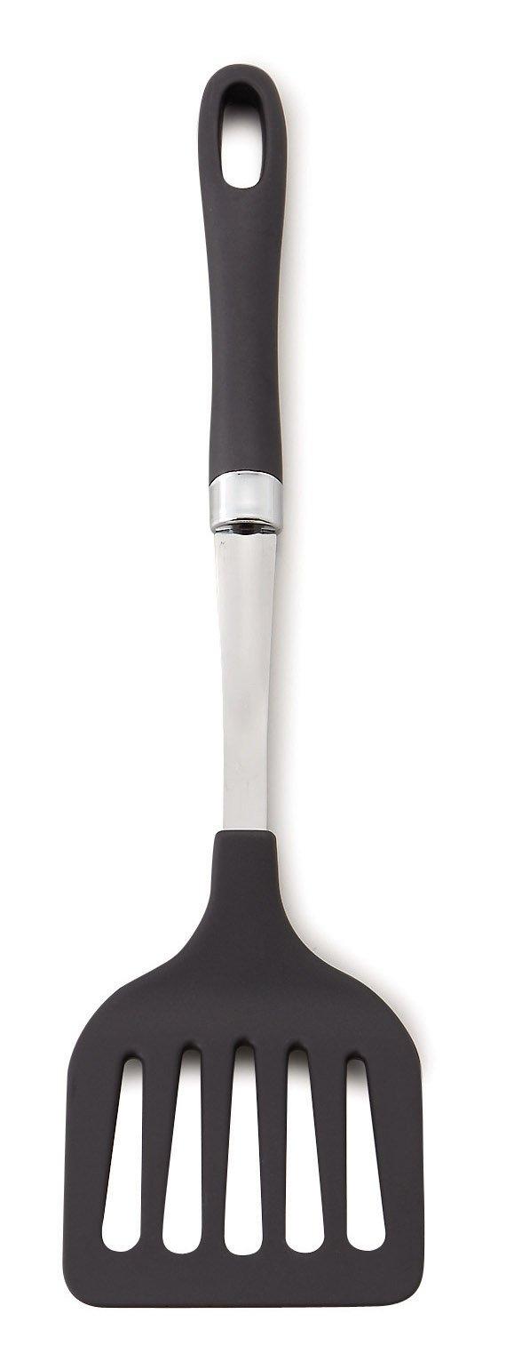 Suncraft Turner Made in Aisai Black Spatula, Nylon, Japan, Senka, AL-23, чёрный