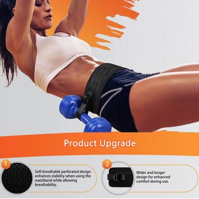 Hip Thrust Gürtel für effektive Glute Bridge, Kniebeugen, Ausfallschritte und Dips, Verbessert das Po-Training mit Hanteln, Kettlebells