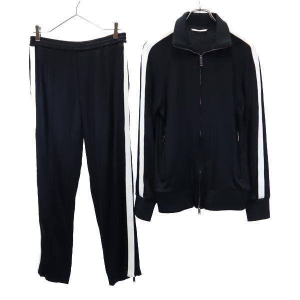 VALENTINO made in Italy jersey jacket Setup Top: 44/Bottom: 50 black Men's Used