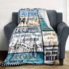 14Th Birthday Celebration Multi-purpose Blanket Comfortable Ure Versatile Picnics Four Seasons Universal Warmthful Decor and Friends Y8