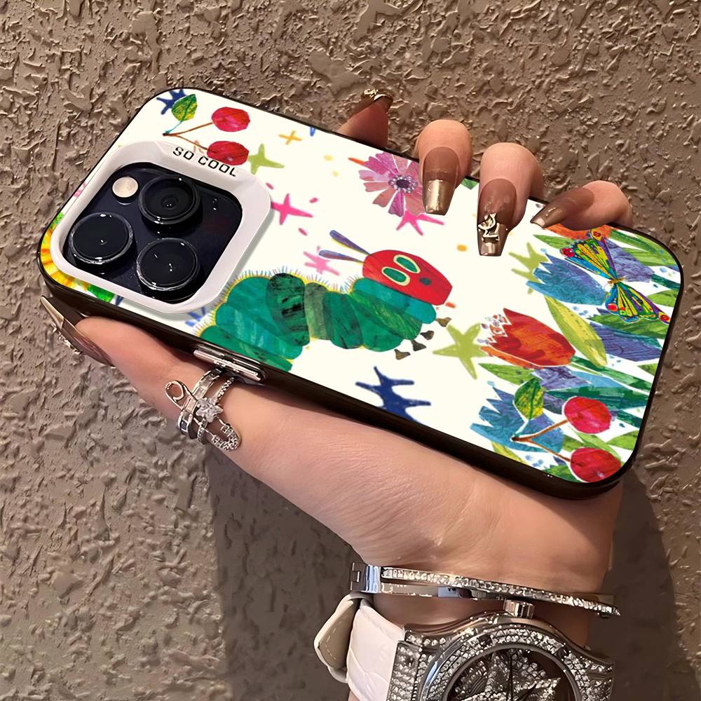 The Very Hungry Caterpillar Phone Case For IPhone 17 16 15 14 13 12 11 Pro Max Plus Pro Colorful Shell