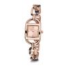 Watch FURLA CHAIN SQUARE Chain Square Pink Gold Dial Stainless Steel Quartz 25MM Watch Jewelry Accessory Accessories WW00026003L3 Brown [FURLA]