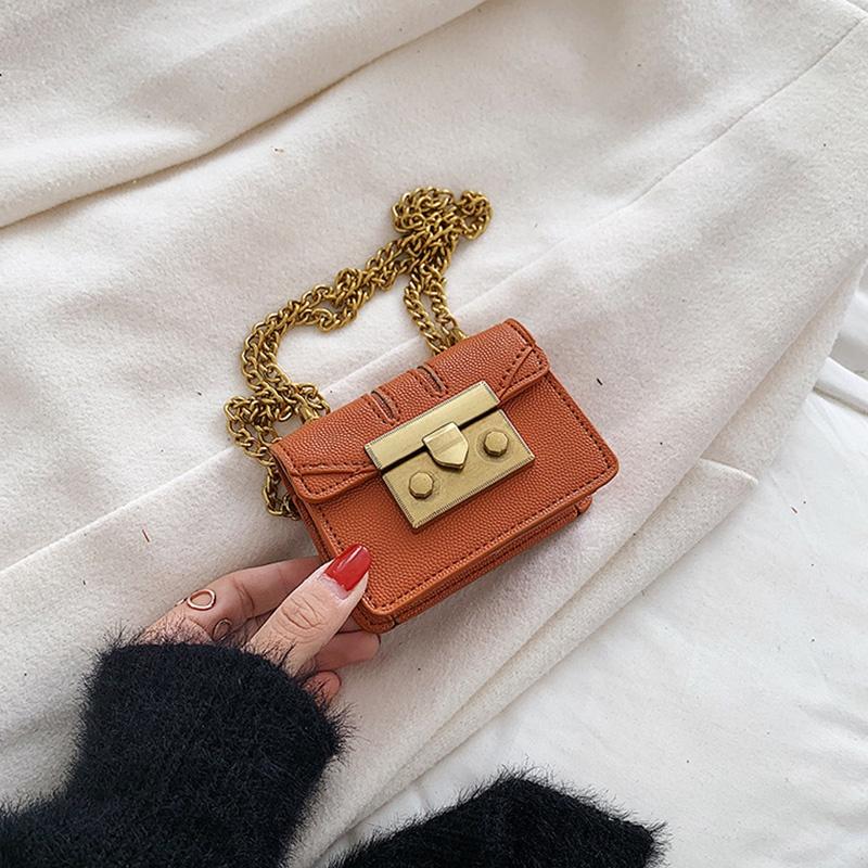 IELGY Women s Bag Fashion All-match Mini Chain Crossbody