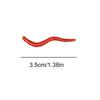 100/50PCS Fishing Lure Lifelike Fishy Smell Red Worms Soft Bait For Carp Bass Silicone Artificial Bait Fishing Accessories HOT