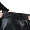 Heavy-Duty Flat-Top Black Garbage Bags