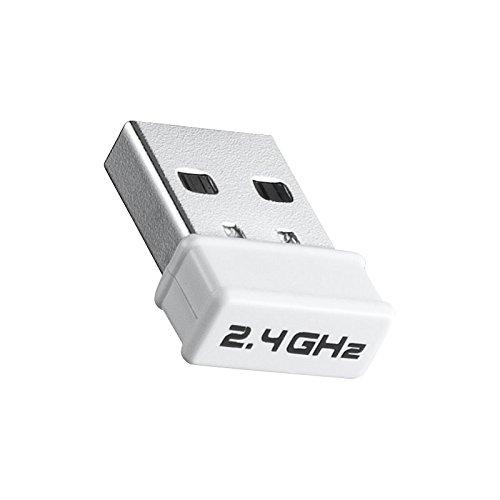 Sanwa Supply Wireless Keyboard with Mouse, White, SKB-WL25SETW