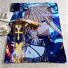 Game FFate Grand Orderr Throw Warm Soft Flannel Blanket Multiuse for Sofa Bed Camping Travel Nap