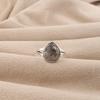 Natural Black Rutile Gemstone 925 Sterling Silver Jewelry Designer Women Ring For Anniversary Gift RR-85-28