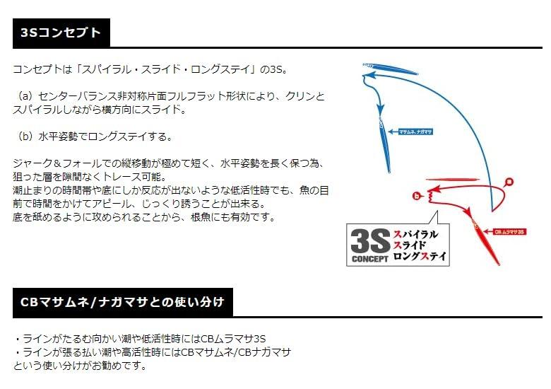 SMITH LTD Muramasa 3S 250g G Avalon Zebra CB. #12