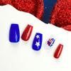 Independence Day Ballet Press-On Nails - Finished Manicure Nail Tips