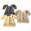 Children's 100% Cashmere Hat with Rabbit Ears - Stylish, Warm, and Perfect for Boys and Girls During Autumn and Winter
