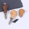 Jewelry Craft Handle Pin Vise Vice Wooden Handle With Chuck Wrapping Drill Tool
