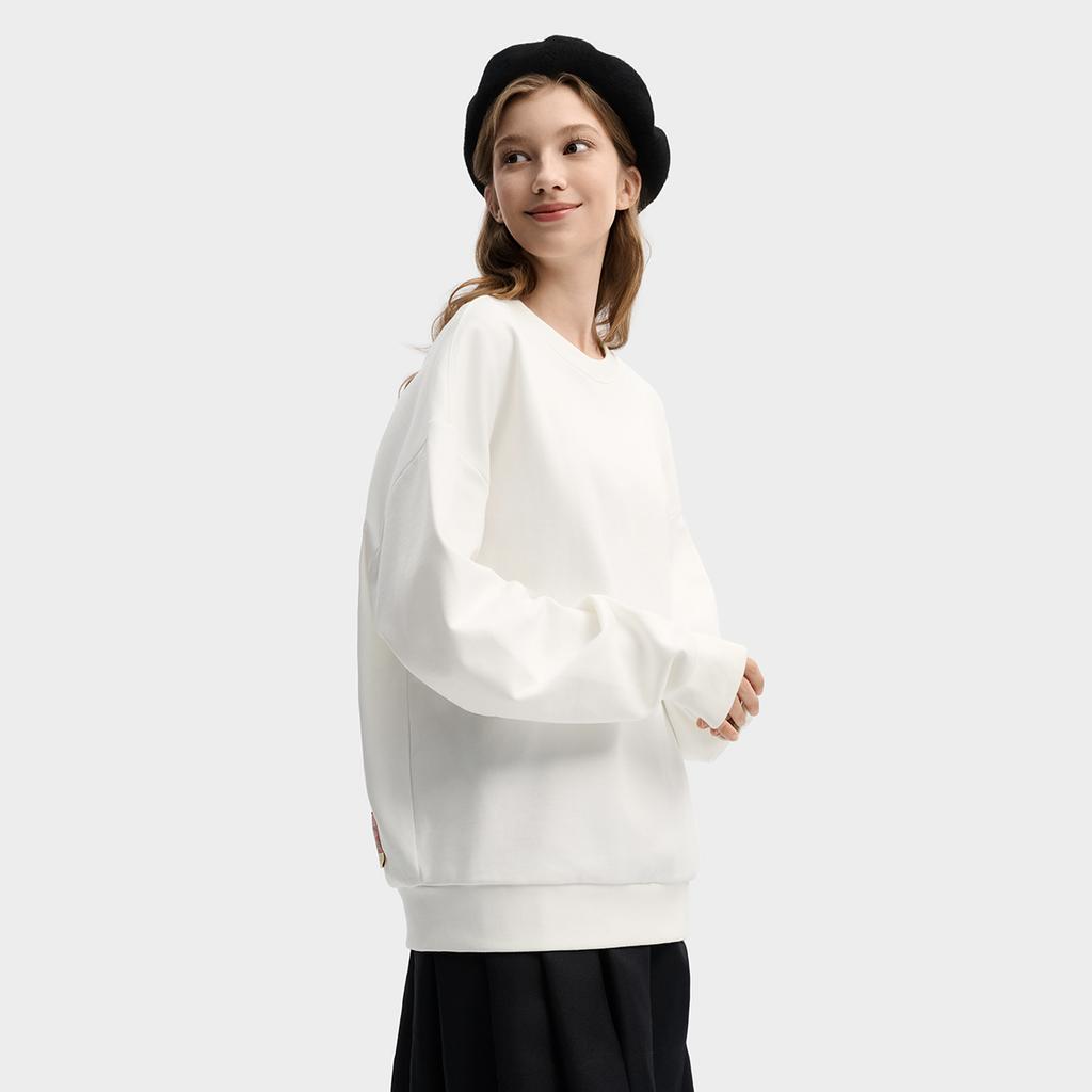 FILA CNY Sweatshirt Unisex Cloud White F11U619202FWT