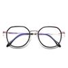 Korean-Style Anti-Blue Light Retro Polygon Glasses for Women