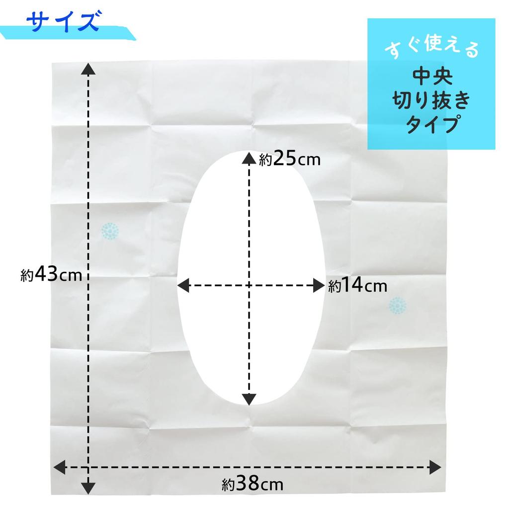 LEC Super Dry Flushable Benza Sheets For Going Out and for Made in Japan (24 Sheets) Guests, Disposable,