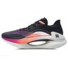 LiNing Jueying Cushioning Anti-Slip And Wear-Resistant Lightweight Rebound Low-Top Running Shoes Black Purple ARHQ245-7