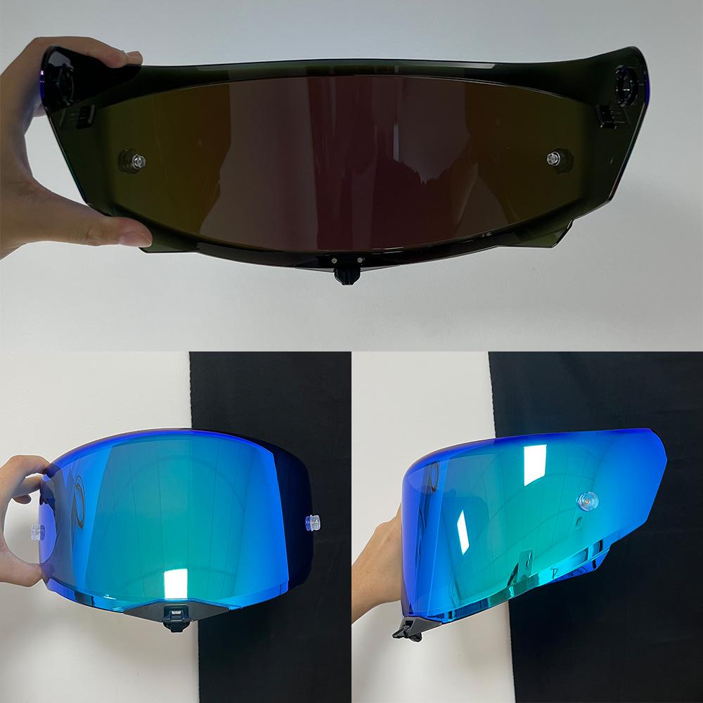 TT REVO Hochauflösende galvanisierte Linse für Tag-/Nachtgebrauch mit UV-Schutz – Passend für TT REVO Motorradhelm.