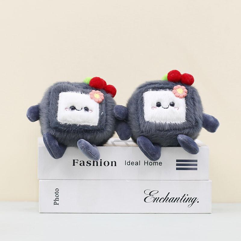 And Adorable Soft Changsha Stinky Tofu Plush Keychain Cartoon Doll Plush Toy