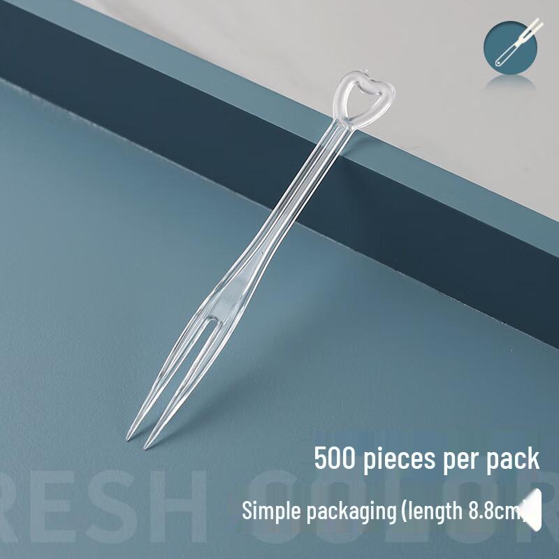

Yangge Disposable Heart-Shaped Plastic Fruit Picks