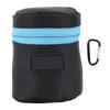 Camera Lens Protective Pouch Neoprene Waterproof Lens Case Bag with Zipper for DSLR Camera