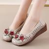 Summer New Women's Platform Wedge Sandals - Cut-Out Slip-On Design with Bohemian Flair, Vintage-Inspired Versatile Flats for Casual Outings