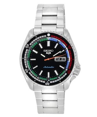5 Sports SKX Style The New Regatta Timer Edición especial Reloj para hombre con esfera negra automático SRPK13K1 100M