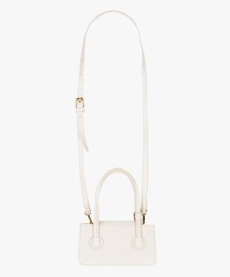 Pink Pineapple Petite Squared Bag_Ivory