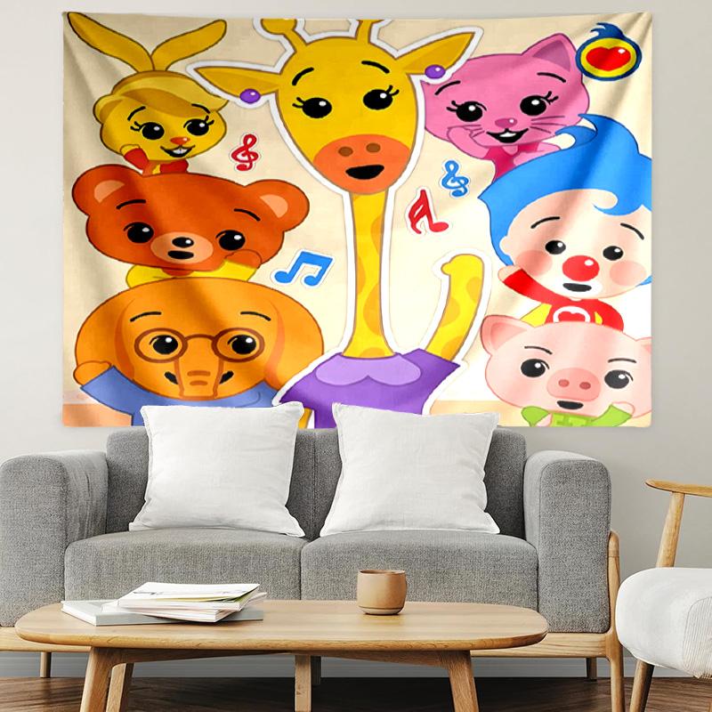 Plim Plim Print Tapestry, Lightweight Wall Hanging, for Bedroom, Dorm, Living Room, Home Art Decor, Birthday Christmas Gift for Friends
