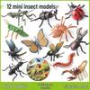 Insect Animal Model Toys: Butterfly, Bee, Ladybug, Dragonfly, Centipede, Ant, Scorpion, Mantis, Spider