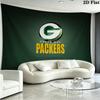 Green Bay Packers Wall Tapestry Aesthetic Wall Hanging Printed Fabric Blanket Decorative Tapestries for Bedroom Living Room Home Decor