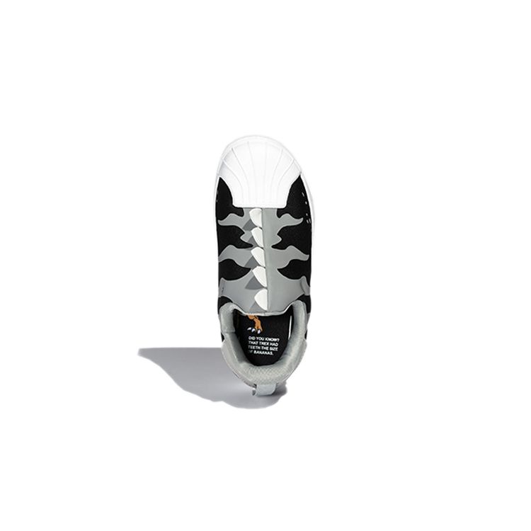 Adidas Originals Superstar 360 Casual Durable Low-Top Skate Shoes Kids Sneakers Black GX3265