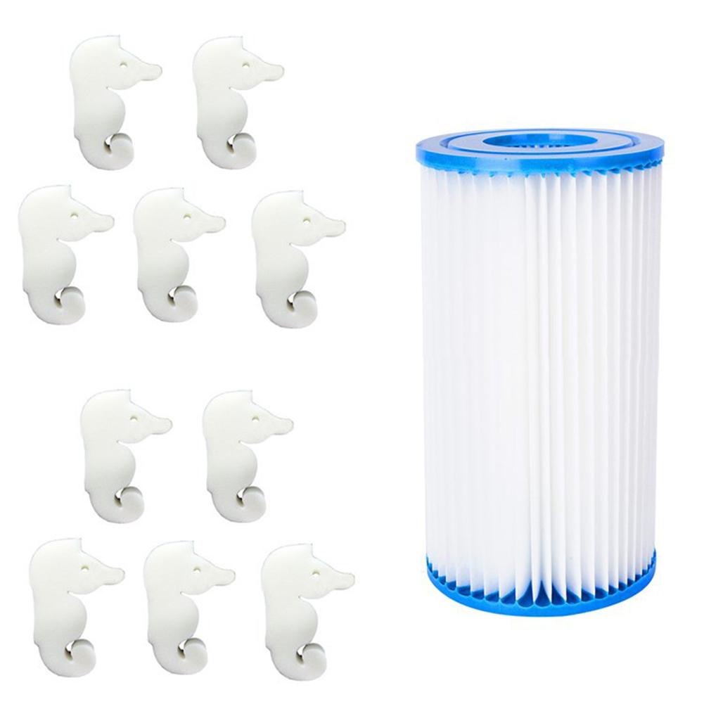 

1set Pool Oil Absorbing Sponge Filter Cartridge Kit Type A/C Reusable Swimming Filter Pool Scum Absorber Filter For Aboveground