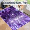 Custom Text Printed Rug Austria Wien FC Non Slip Floor Carpet For Home Room Decor