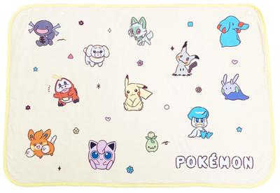 MORIPiLO Morishita Kucak Battaniyesi Pokemon Pikachu Sarı 70x100cm Yarım Battaniye Pokemon Karakter Ürünleri 4621253