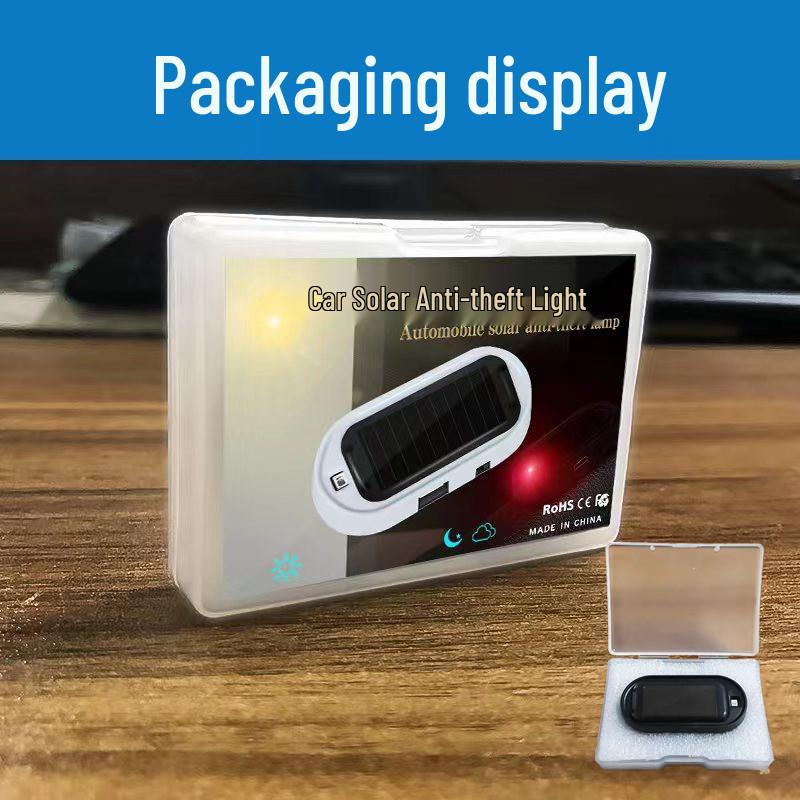 Universal LED Car Interior Anti-theft Simulated Solar Warning Light