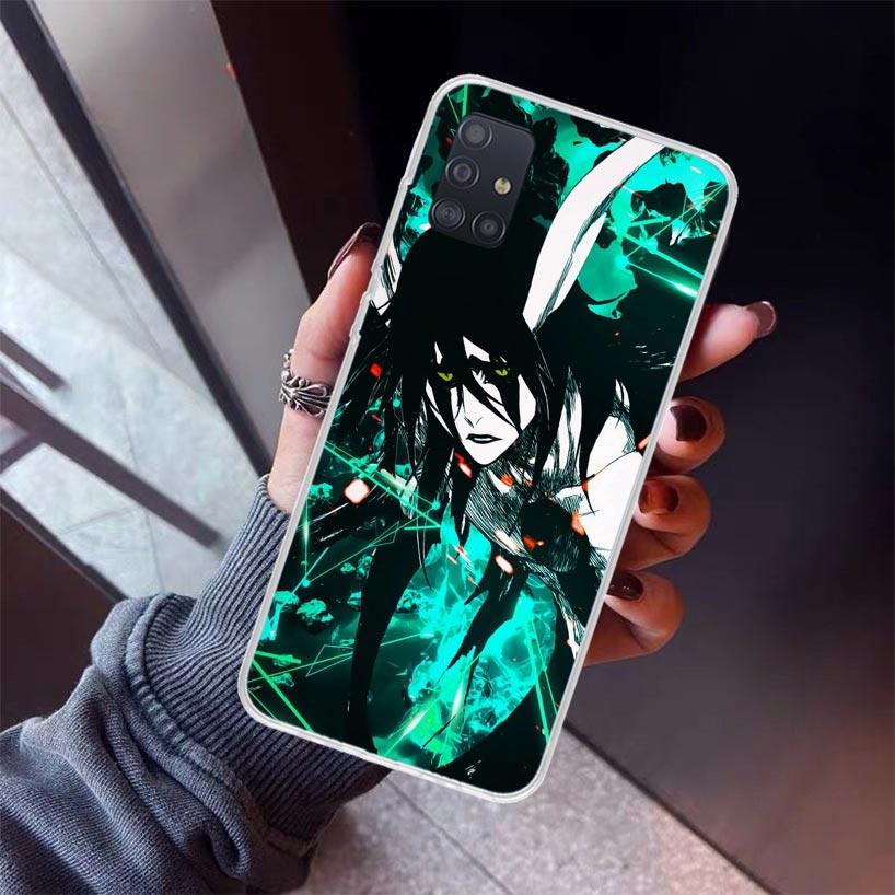 Bleach Aizen Sousuke Phone Case For Samsung Galaxy A52 A51 A50S A32 A22 A12 A02S A72 A71 A31 A70 A30S Note 20 Ultra 10 Plus S10