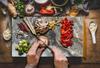 Glass Board Cutting Board 52X30 Marble