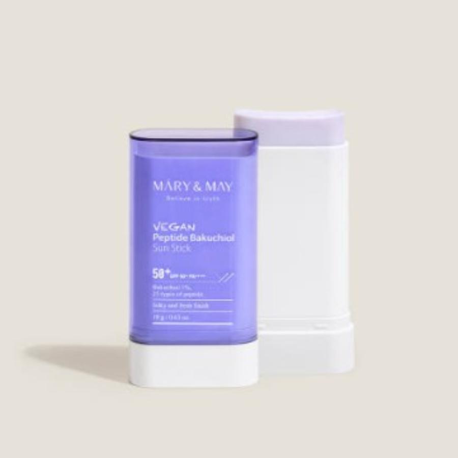 Mary&May Vegan Peptide Bakuchiol Sun Stick 50+ PA++++ 18g
