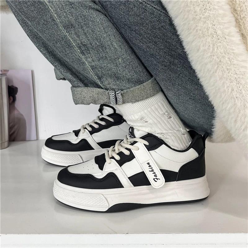 Thick Soled Women's Shoes Spring/Autumn New Casual Sports Shoes Comfortable and Versatile Sneakers Women Skateboard Platform