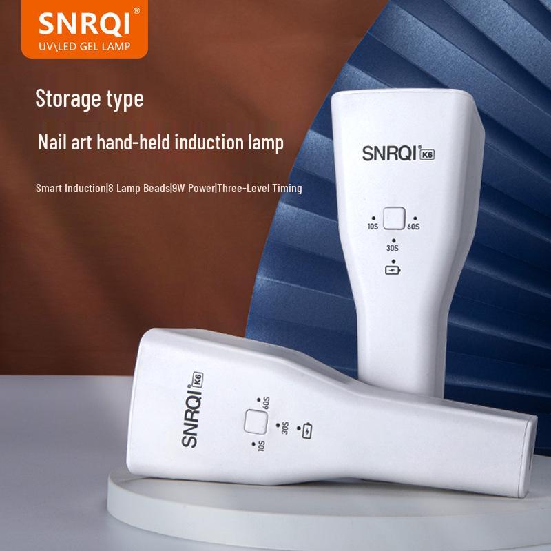 

Sai erqi K6 Wireless Quick-Dry Nail Lamp: Portable Rechargeable Light for Nail Tips