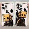 Case for iPhone 17 Pro Max 16 15 12 Mini XS Max XR 7 8 Air 14 Plus 11 13 Pro Soft Phone Cover Fashion Box Boy